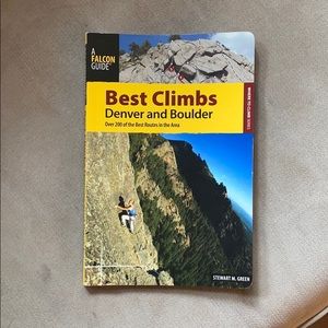 Denver & Boulder rock climbing book